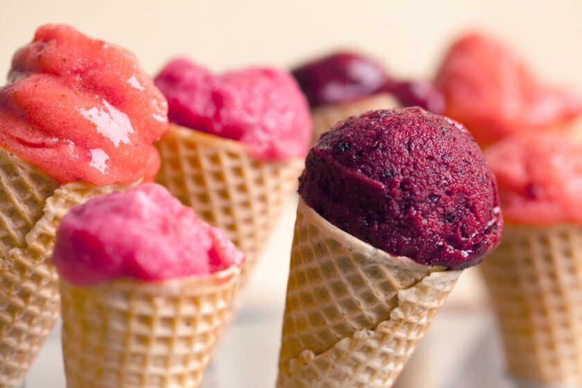 La glace ou le sorbet, que choisir ? Les Fossettes de Camille