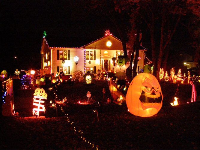 Maison Halloween 